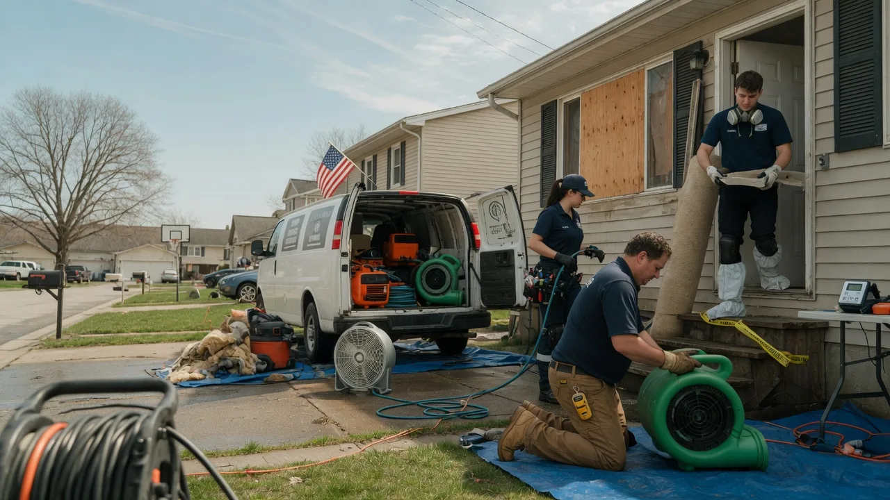Water Damage Restoration in Stockland, IL near me